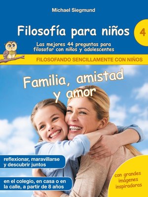 cover image of Filosofía para niños